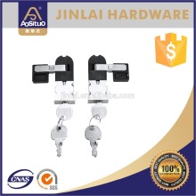 Aluminum sliding profile door lock bolt lock with key