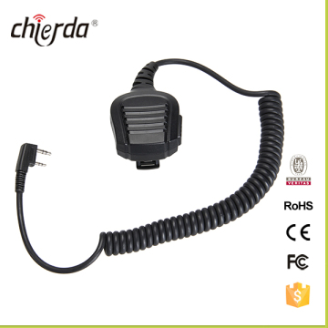 Sturdy plastic housing handheld walkie talkie intercom speaker microphone