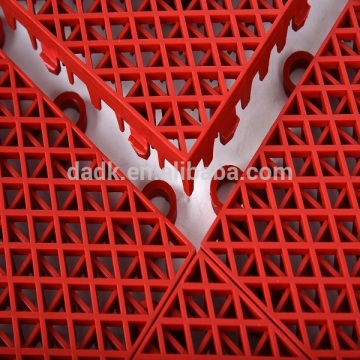 Simple maintenance and Suitable for any weather multi game Sports Flooring