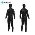 Seaskin 3mm Dua dalam Satu Camo Camo Neoprene Menyelam Suit Spearfishing Wetsuit Untuk Manusia