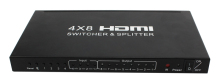 4K HDMI 4x8 Switcher & Splitter