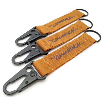 Custom Nylon Cool Wrist Lanyard Keychain