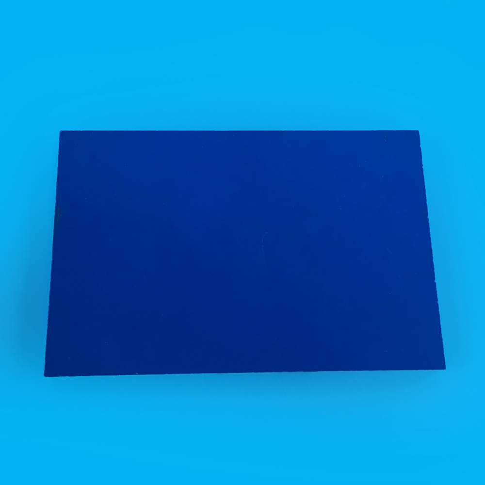Folha de PVC azul escuro mais vendida com EXW