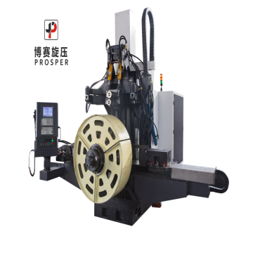CNC Flanging Machine for Heavy Duty Fan Barrel Production