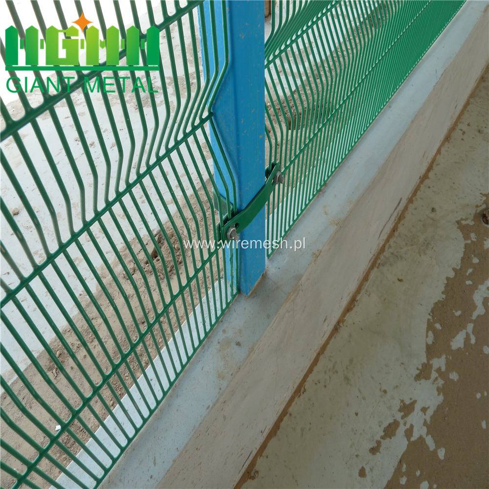 2.4m High  Perimeter Twin Wire Mesh Fencing