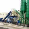 Fully automatic floating cement concrete mixing plant HZS35