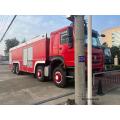 Camion de pompiers en mousse d&#39;eau Howo 8x4 personnalisé