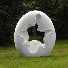 Fine art garden outdoor decoration abstract sculpture carved in stone