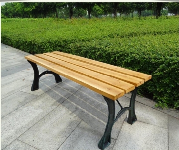 Outdoor furniture cheap composite plastic patio wooden slats for bench