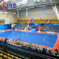 Las alfombras de piso de la cancha de voleibol usaban el piso de la cancha deportiva de voleibol