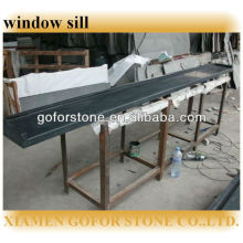 Blue limestone window sill