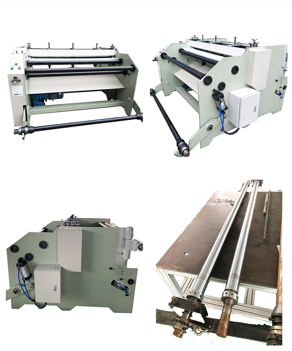 abrasive roll slitting machine