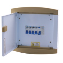 Golden Customized Metal Enclosure Steel DB MCB Panel Plastic Distribution Box