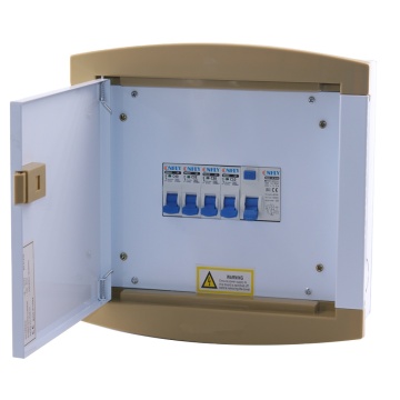 Golden Customized Metal Enclosure Steel DB MCB Panel Plastic Distribution Box