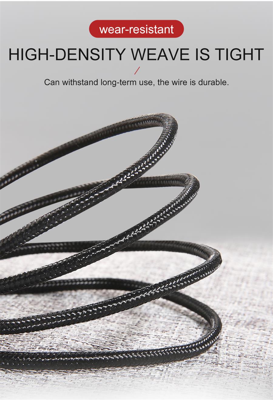 braided micro usb cable