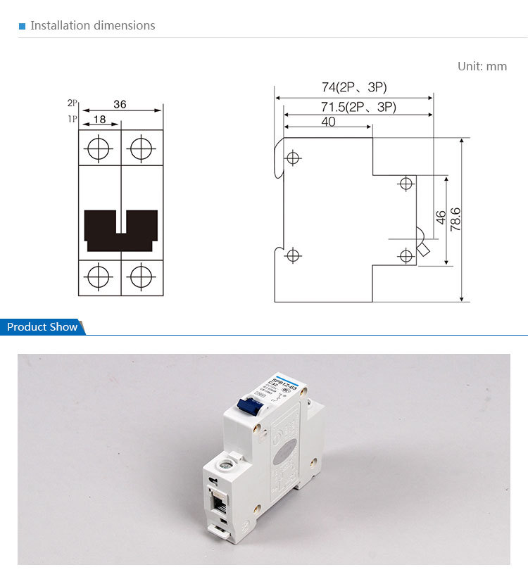 SAIP/SAIPWELL New 4 Poles High Quality MCCB Circuit Breaker