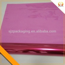 Red PET plastic film for decorative films