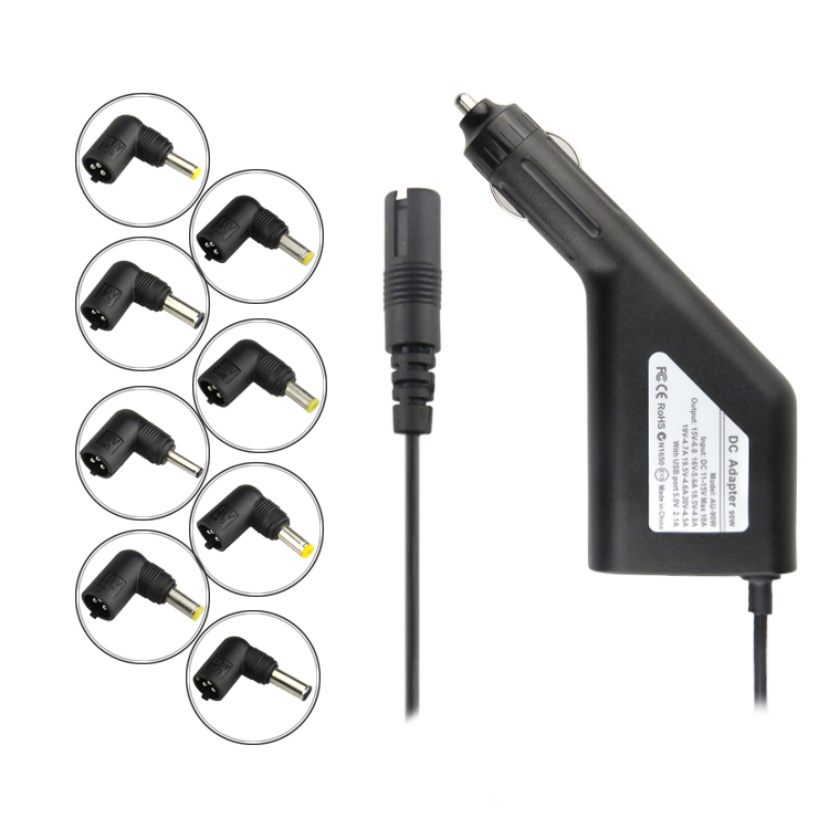 Adaptador de coche DC portátil universal 90W de venta caliente