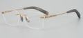 Designer Rimless Titanium kleine rechthoekige glazen