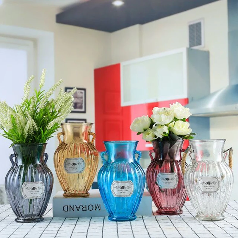 Very Cheap China Stype Glass Colorful Vases