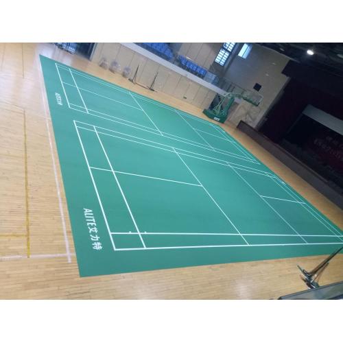 Tapis de terrain de badminton Enlio Revêtement de sol sportif en PVC