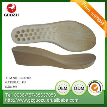pu shoe soles for shoe making