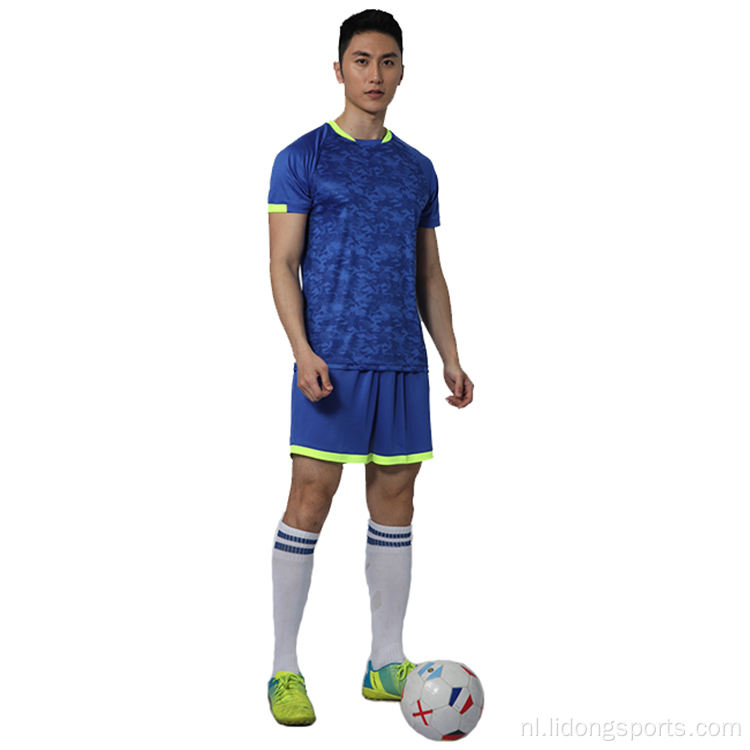 Nieuw ontwerp goedkoop sublimatie voetbalshirt voetbal jersey