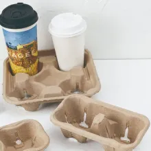 Stackable Cardboard Coffee Cup Holder