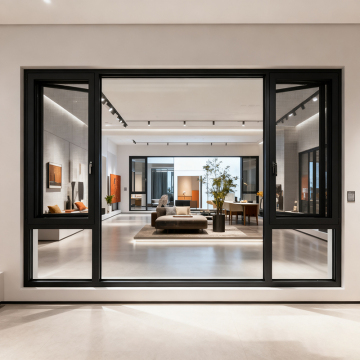 108 Series Aluminum casement windows With Mesh