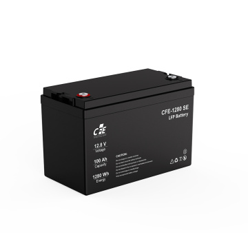 সোলার স্টোরেজের জন্য 12v 100ah Lifepo4 ব্যাটারি প্যাক