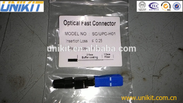 SC/UPC Optical Fiber Field assembly fast connector