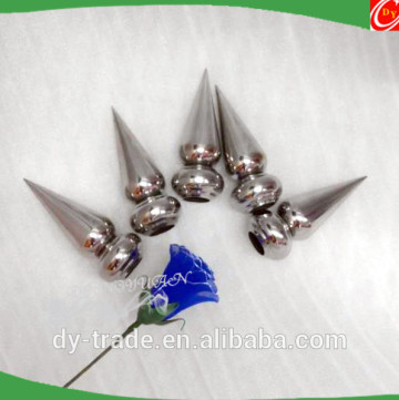 Stainless steel decorative spear/Decoration with spear/Conical spearhead/ balustrade spear