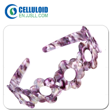 Finished product acetate plate for hairband material