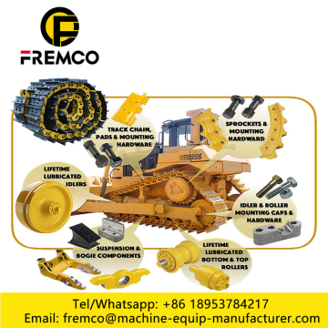 PC200 Crawler Komatsu Track Roller Supporting Roller
