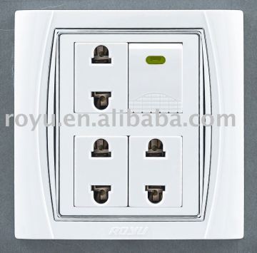 wall switch and socket