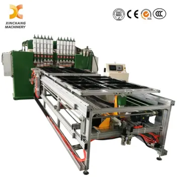 CNC Double Interchangeable Station Wire Mesh Spot Welder