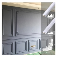 Classic Waterproof PU Mouldings for Interior Decorative Polyurethane Foam Cornices