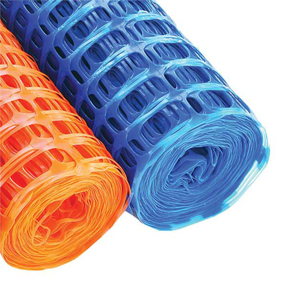 Plastic Orange Safety Mesh