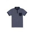 Polo de style tricot pour hommes