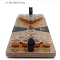 Jogos de mesa mini pong de cerveja