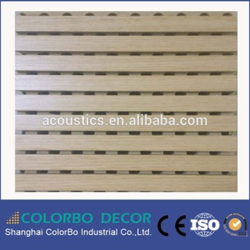 indoor decoration materials Wooden Timber Acoustic Panel