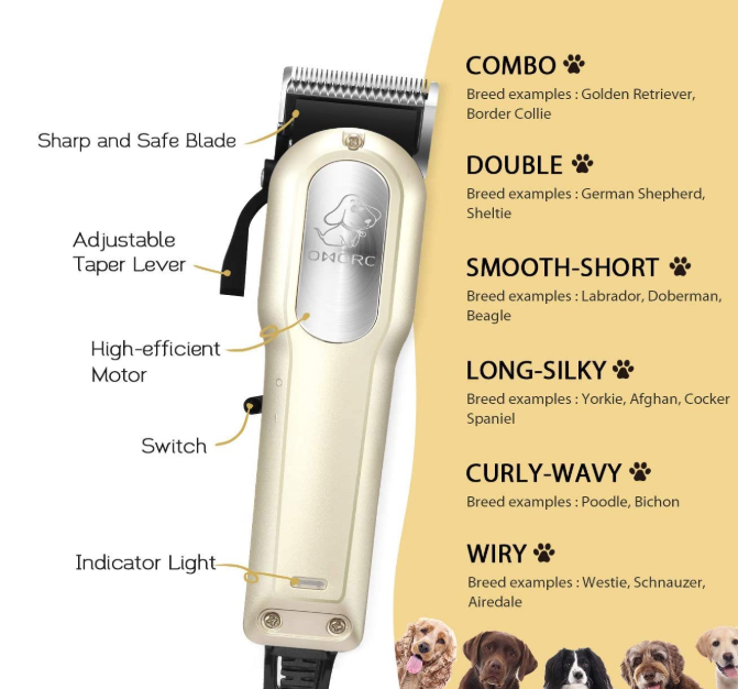 Dog Clippers with 12V High Power