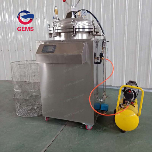 Máquina de esterilização de pasta de tomate a vapor vertical