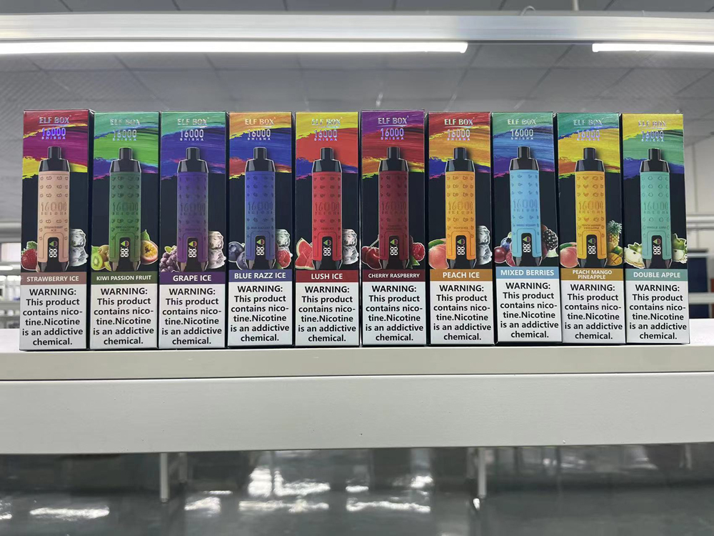 เอลฟ์ กล่อง ชิชา 16000 พัฟ ELF BOX SHISHA 16000 Puff