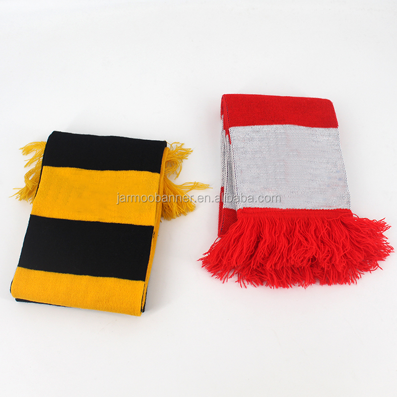 Wholesale Publicize High Quality Promotion Football Scarf