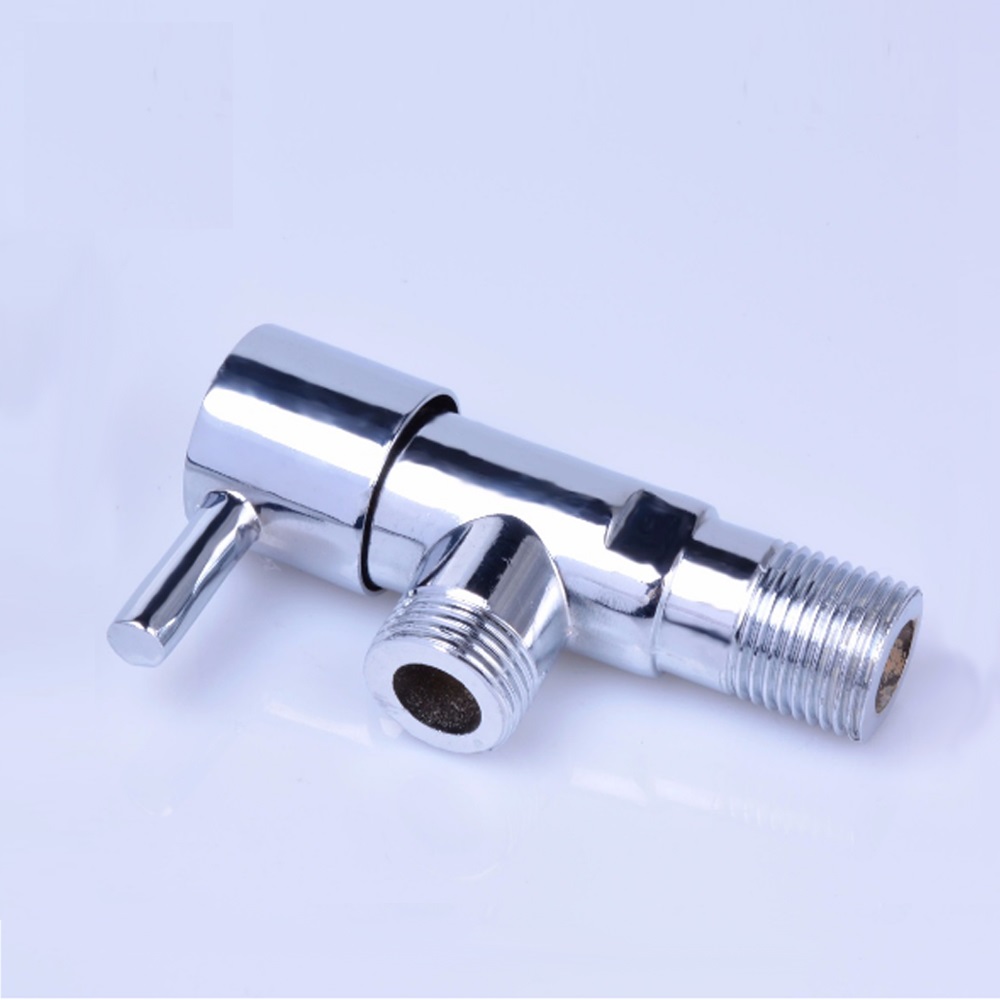 Zinc Body Iron Spool Brass Handle Angle Valve