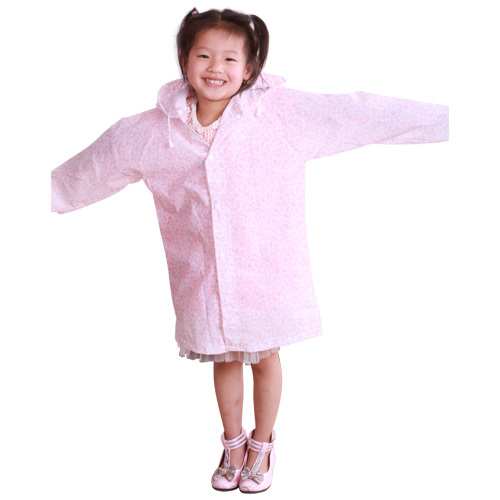 children EVA Raincoat full printing