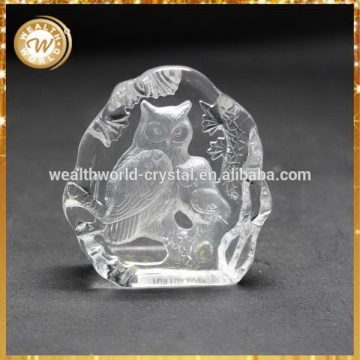 Fashion classical blank crystal block for engraving