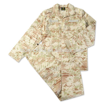 camouflage military suit