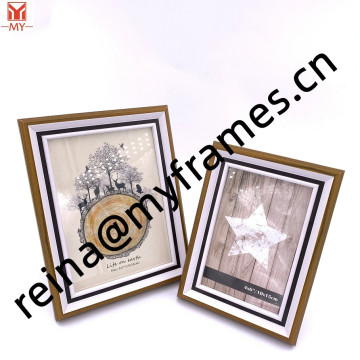 MDF Classical Practical Wooden Pattern Photo Frame